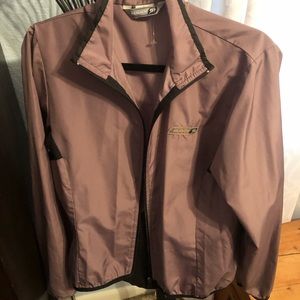 Sugio purple lightweight running jacket